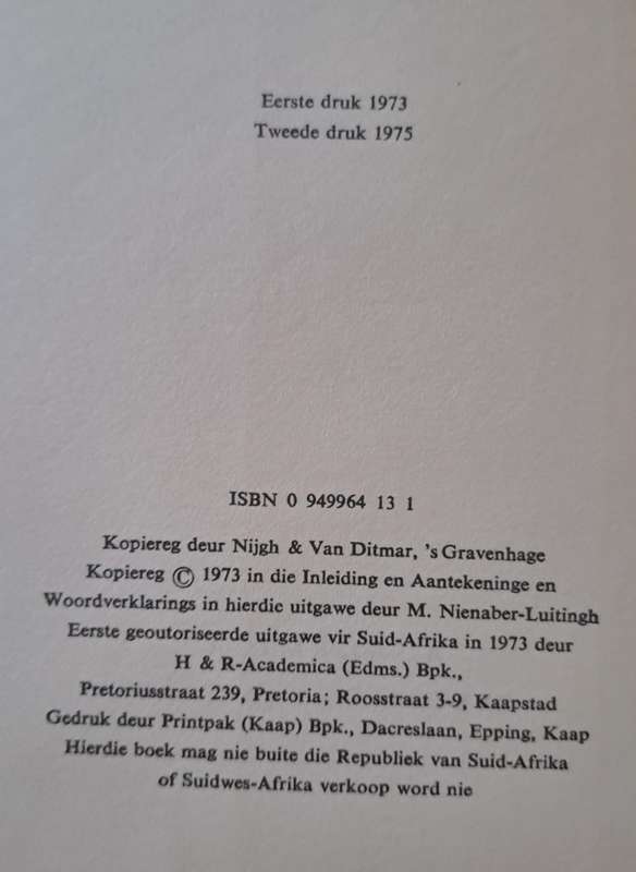 Karakter - F. Bordewijk (hard cover with no dj)