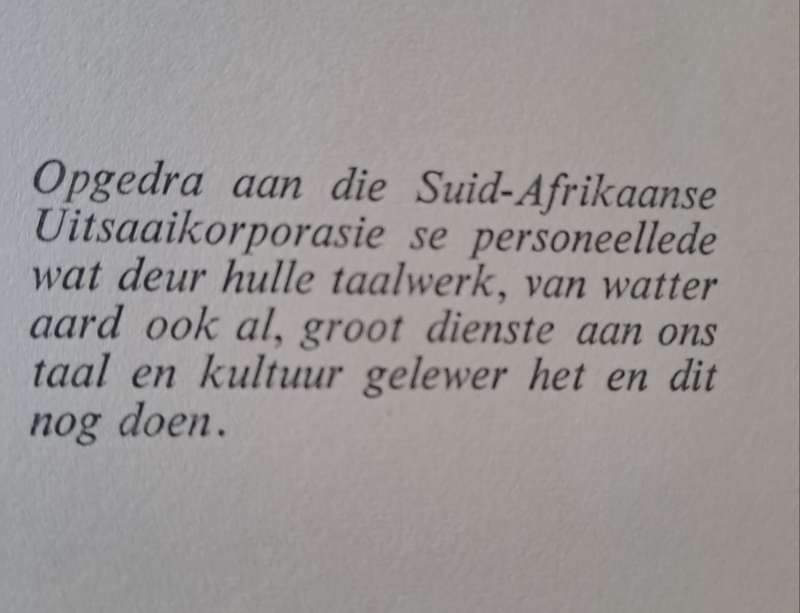 Radiopraatjies oor Afrikaans - S. P. E. Boshoff