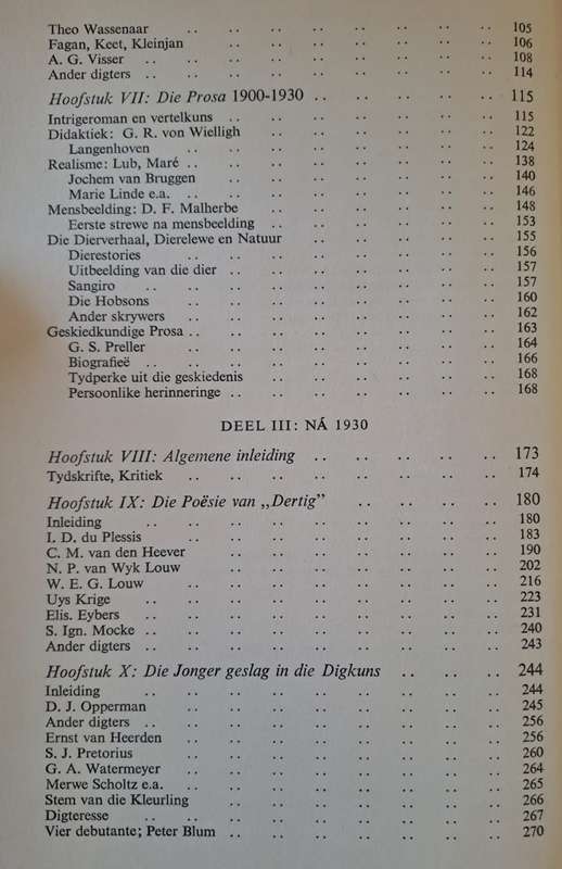 Afrikaanse Literatuurgeskiedenis -DR. G. Dekker (Hard cover with no DJ)