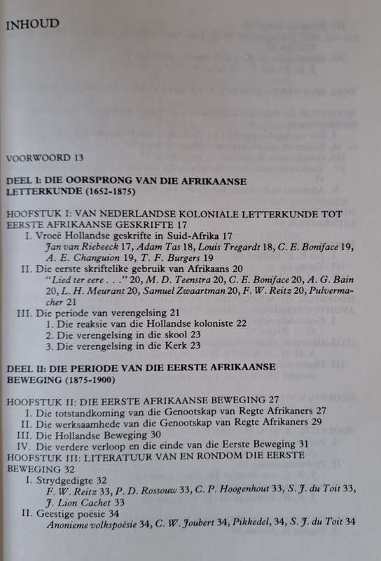Die Afrikaanse Literatuur 1652-1987 - JC Kannemeyer (paperback)