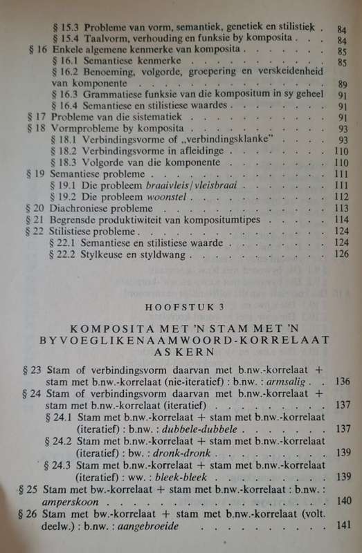 Samestelling, Afleiding en Woordsoortelike Meerfunksoinaliteit -Prof. W. Kempen (hardcover)
