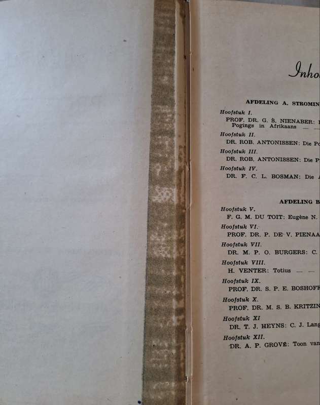 Perspektief en Profiel - Dr P. J. Nienaber (hard cover with no DJ)