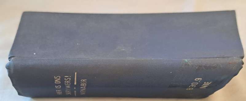 Hier is ons skrywers - P. J. Nienaber (hard cover with no dj)