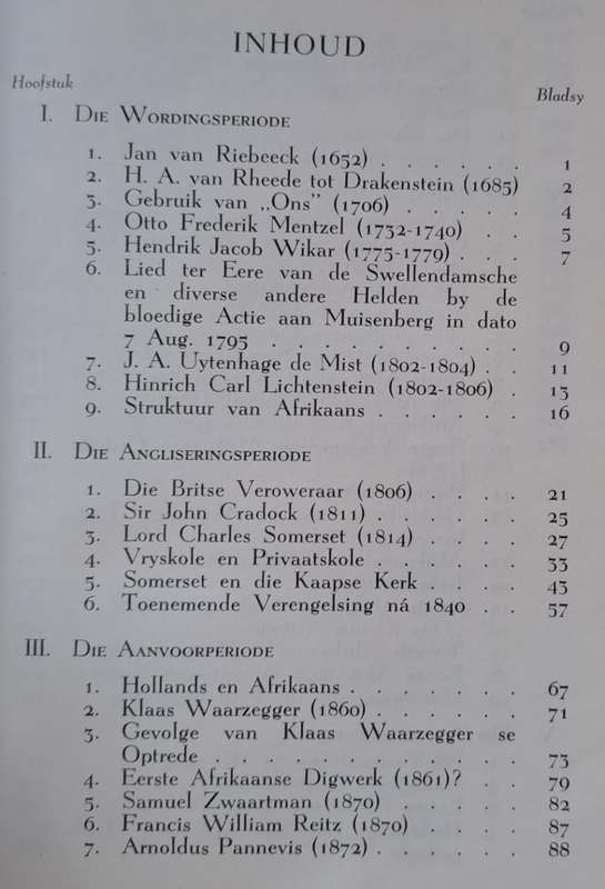 Die Triomf van Afrikaans - E. C. Pienaar ( Hard cover with no dj)