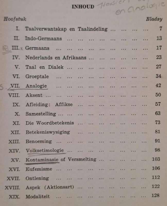 Taal en Taalverskynsels - Dr. H. v. d. M. Scholtz (hard cover with no Dj)