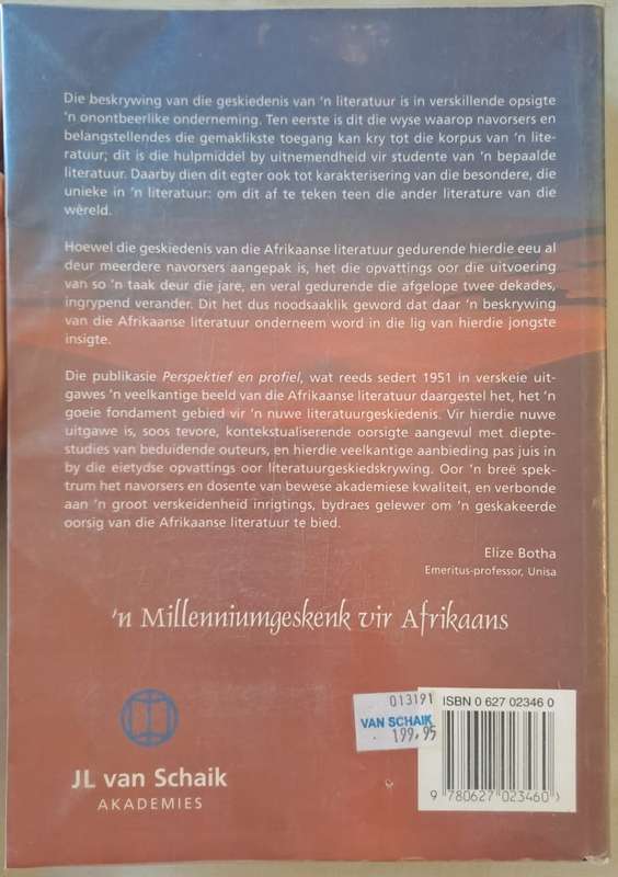 Perspektief & Profiel 1 - H P van Coller (paperback)