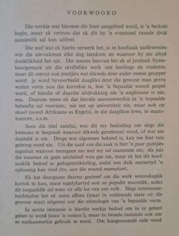 Afrikaanse Taalkwessies - Dr. H. J. J. M. van der Merwe (paperback)