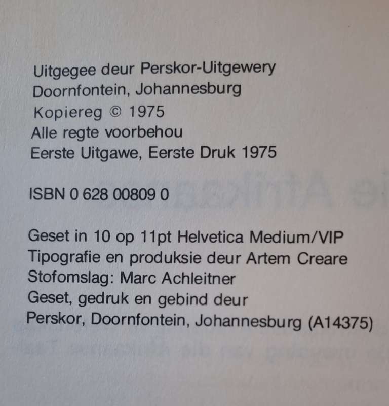 1875-1975 Studies oor die Afrikaans Letterkunde (hard cover dj)