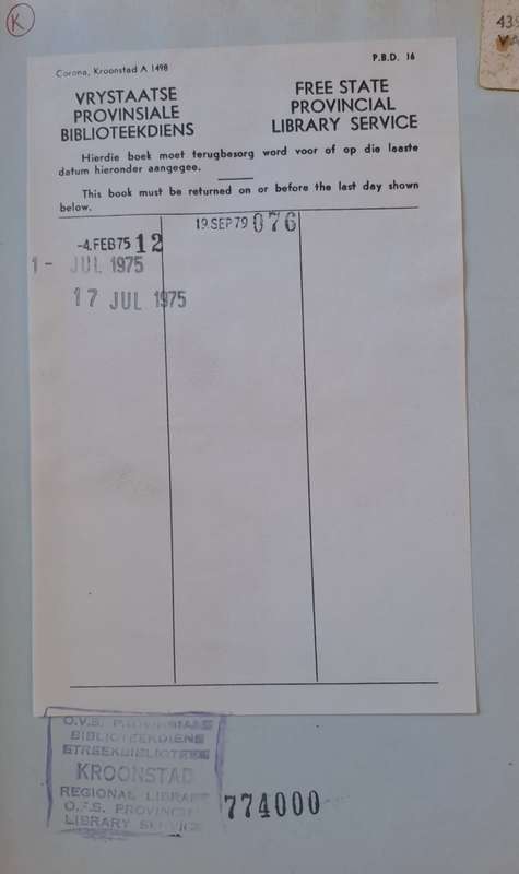 TGG: N Eerste Oorsig Taalseminaar 1973 - M.C.J. van Rensburg (hard cover with dj)