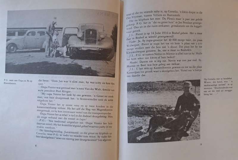 Skrywers in Woorde en Beeld P.G. du Plessis (hard cover with dj)
