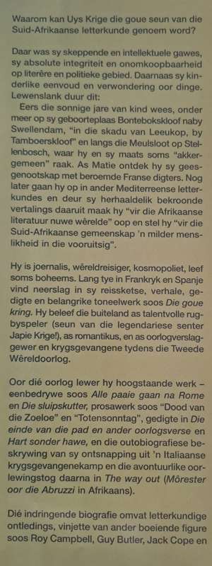 Die goue seun - J.C. Kannemeyer (hard cover with dj)