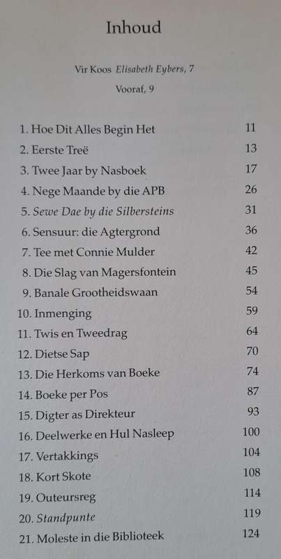 N lewe met boeke - Koos Human (paperback)