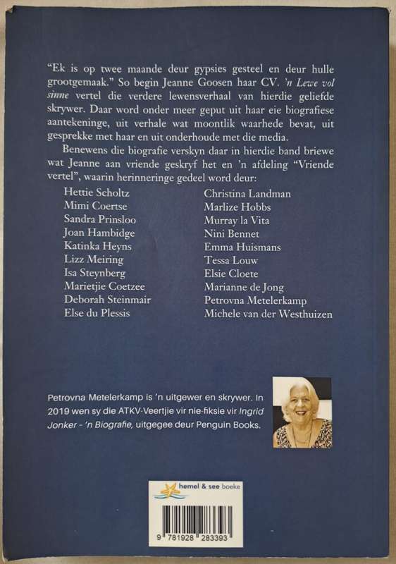 N lewe vol sinne - Jeanne Goosen (paperback)
