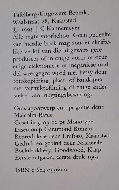 Die Dienswillige Dienaar - J. C. Kannemeyer (hard cover with no dj)