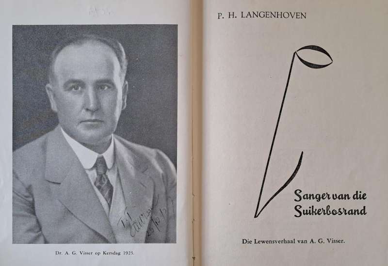 Sanger van die Suikerbosrand - P. H. Langenhoven (hard cover with no dj