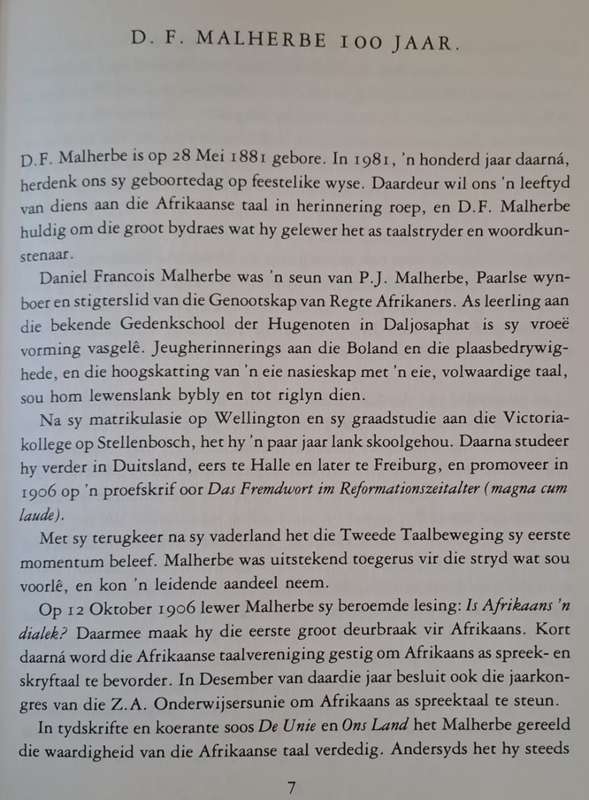 Uit my Lewensboek - O. J. Liebenberg (hard cover with a dj)
