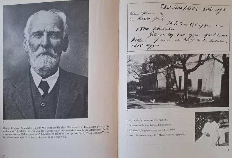 D.F. Malherbe in beeld en woord - B.Kok F.V. Lategan R.de Beer (hard cover with dj)