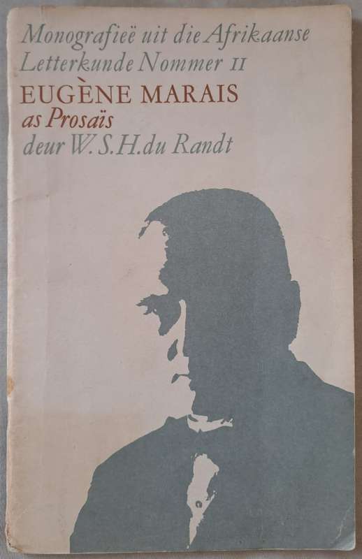 Eugene N. Marais as Prosais - W. S. H. Du Randt (paperback)