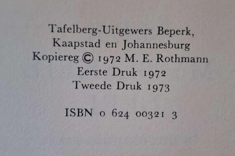 My Beskeie Deel M.E.R. - N outobiografiese Vertelling (hard cover with dj)