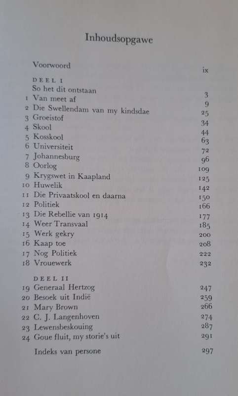 My Beskeie Deel M.E.R. - N outobiografiese Vertelling (hard cover with dj)