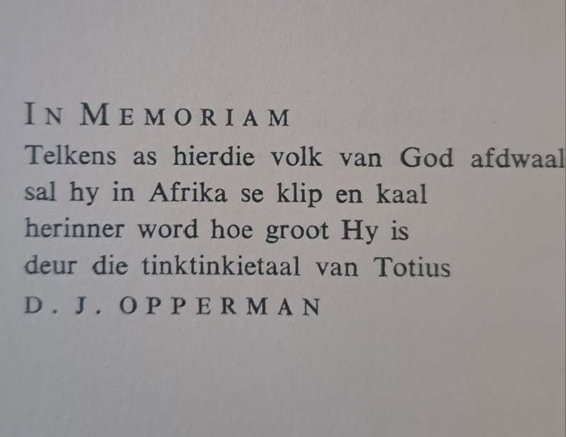 Die Mens Totius - C.J.M. Nienaber (hard cover with dj)