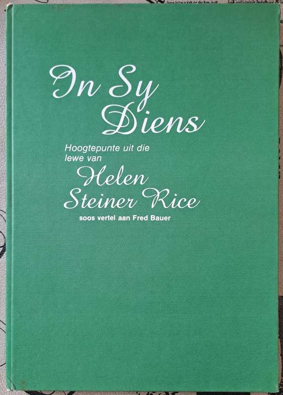 In Sy Diens - Helen Steiner Rice (hard cover with no dj)