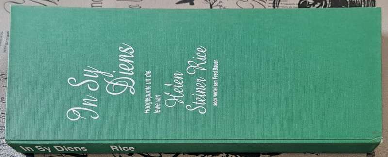 In Sy Diens - Helen Steiner Rice (hard cover with no dj)
