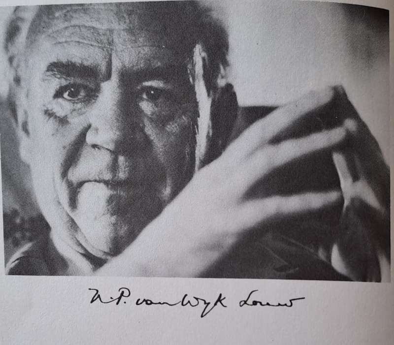 Skrywers in Beeld N.P. Van Wyk Louw (hard cover with dj)