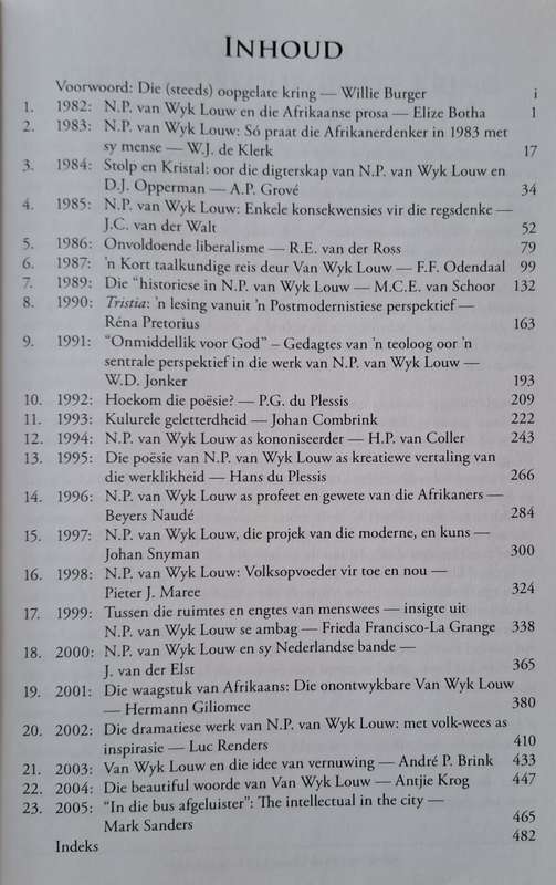 Die oop gesprek - N.P. van Wyk (paperback)