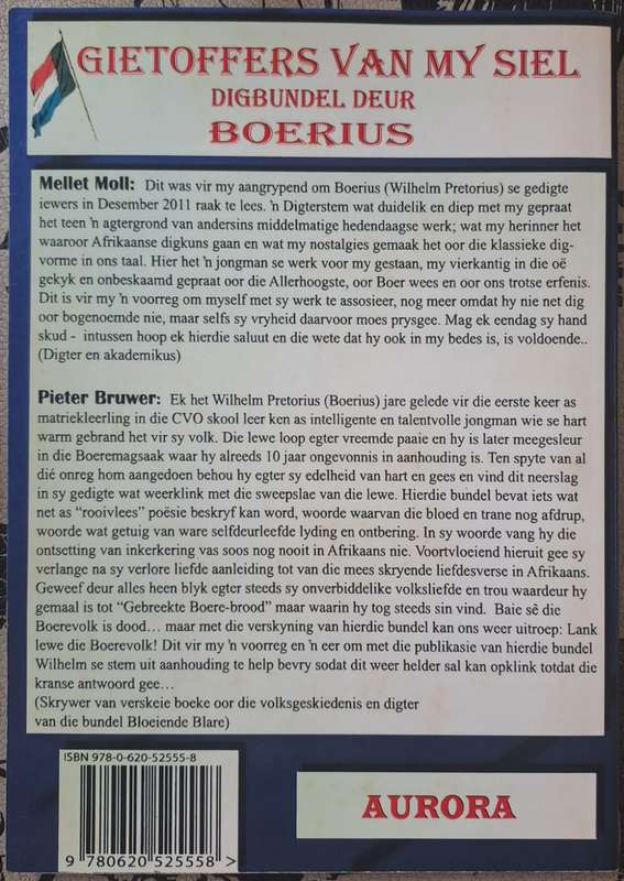 Gietoffers van my Siel - Boerius (paperback)