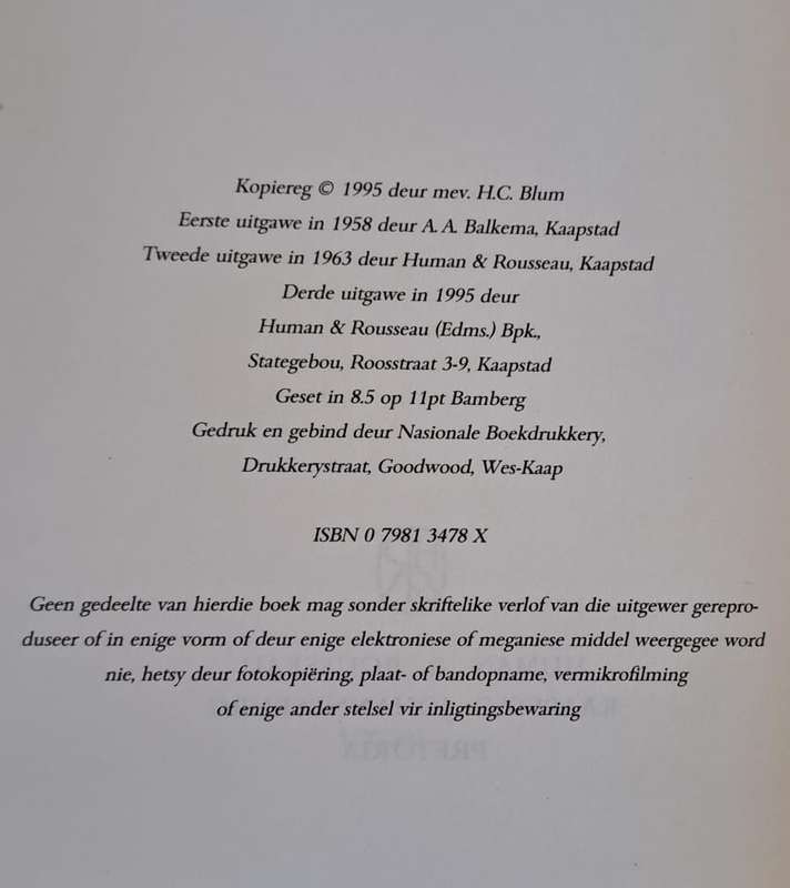 Enklaves van die Lig - Peter Blum (hard cover with no Dj)