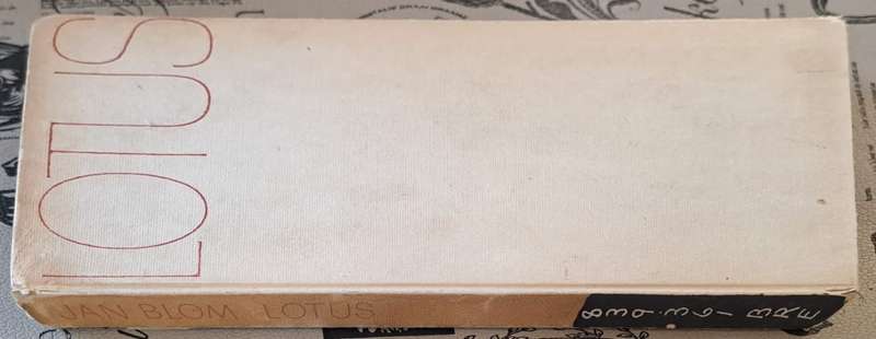 Lotus - Jan Blom (Hard cover with no dj)