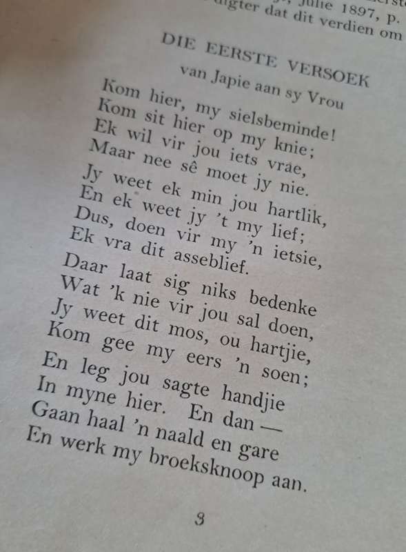 A. G. Visser Digter en Sanger - P. J. Nienaber (hard cover with dj)