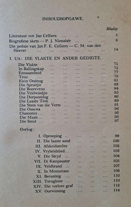 Bloemlesing uit die gedigte van Jan F. E. Celliers (hard cover)