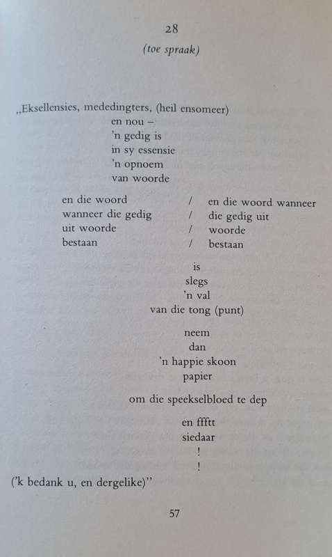 Voetskrif - Breyen Breytenbach (hard cover with dj)