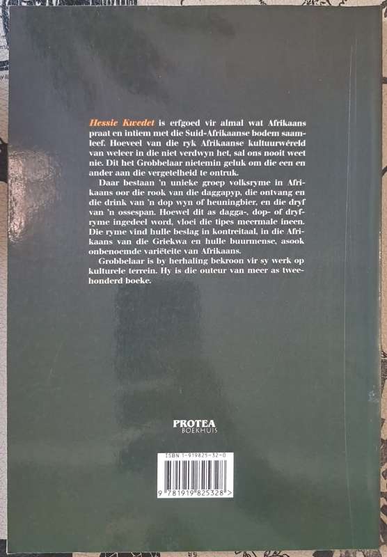 Hessie Kwedet - Pieter W. Grobbelaar (paperback)