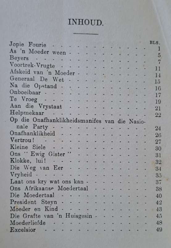 Jopie Fourie en ander nuwe gedigte - Jan F. E. Celliers (hard cover with no dj)