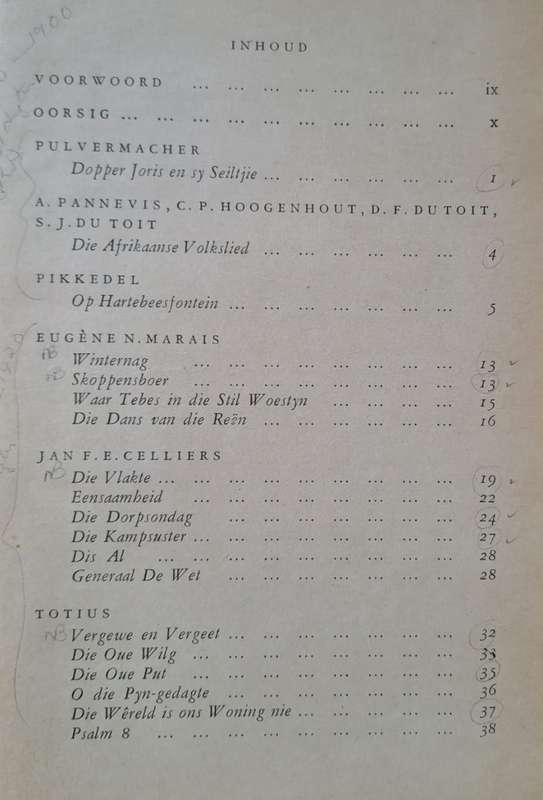 Senior Verseboek D. J. Opperman (hardcover with no dj)
