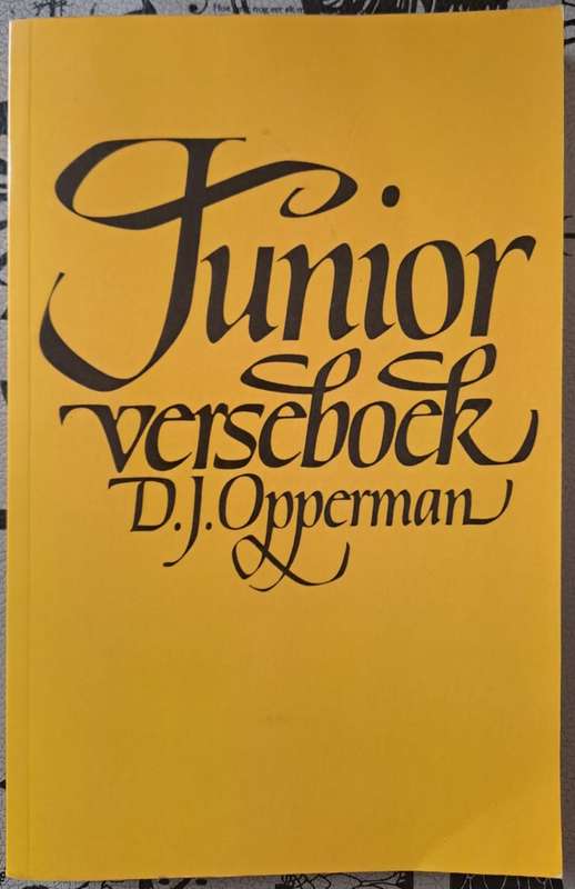 Junior versboek - D.J. Opperman (paperback)