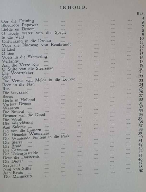 Deining - C.M. Van den Heever (hard cover with dj)
