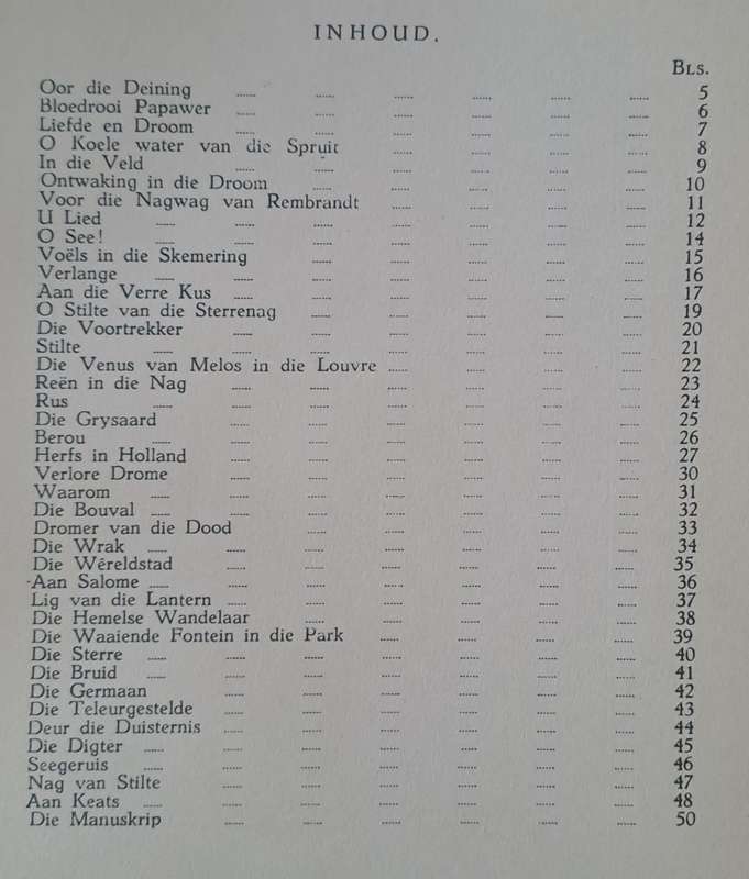 Deining - C.M. Van den Heever (hard cover with no dj)