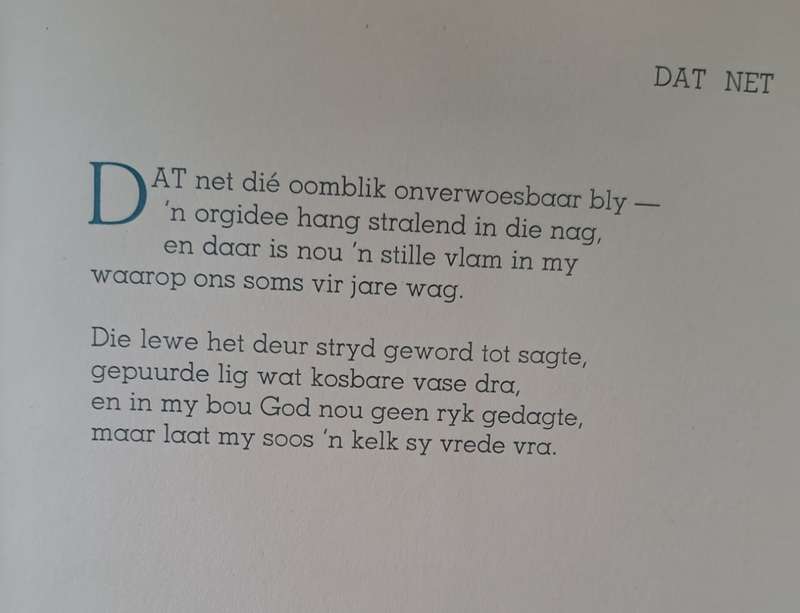 Aardse Vlam - C. M. Van Der Heever (hard cover with no dj)