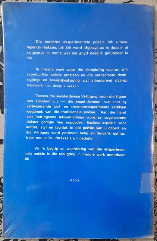 Lucebert en die Exsperimentele Poesie - J. R. Verster (paperback)