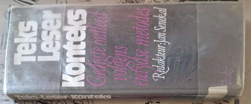 Teks - Leser - Konteks - Jan senekal (hard cover with no dj)
