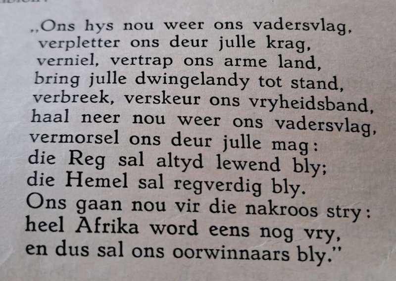 Afrikaans Verse - D. F. Malherbe (hard cover with no dj)