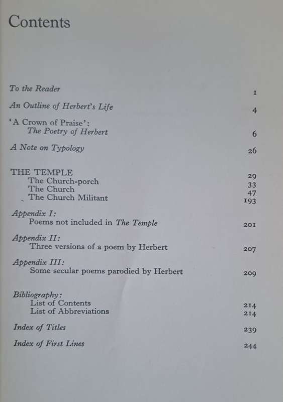The English Poems of George Herbert (paperback)
