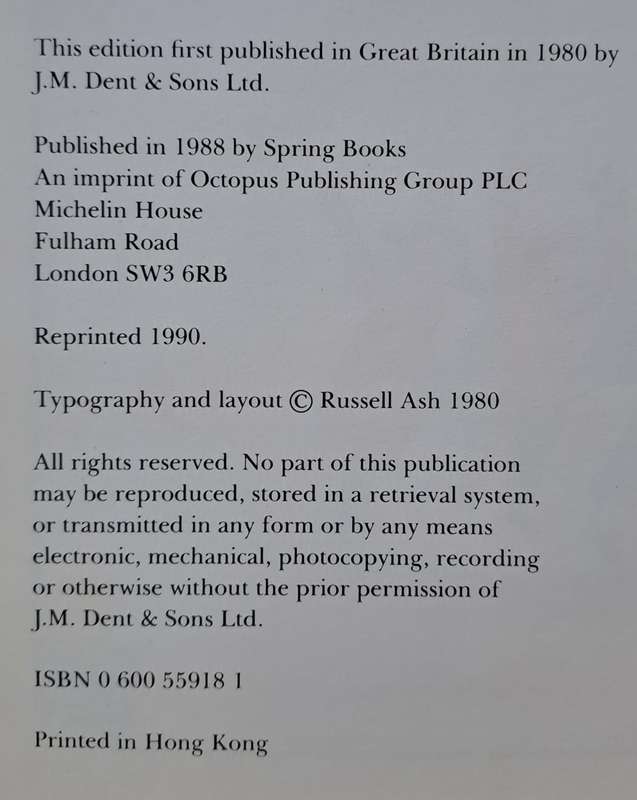 Book of Nonsense - Edward Lear's (hard cover with dj)
