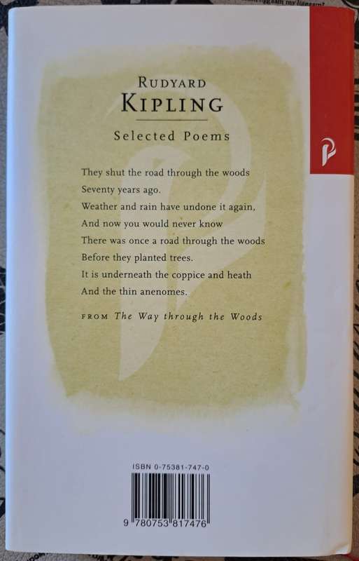 Selected Poems - Rudyard Kipling (hard cover with dj)