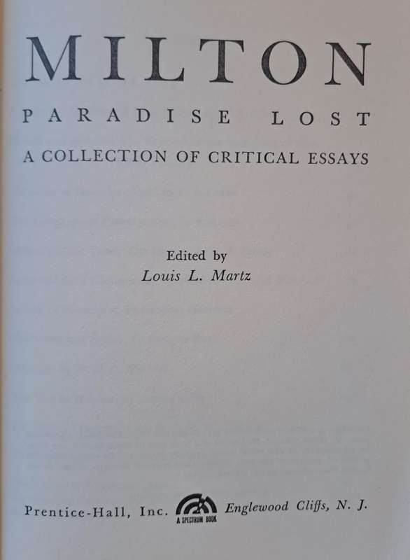 Milton Paradise Lost - John Milton (paperback)