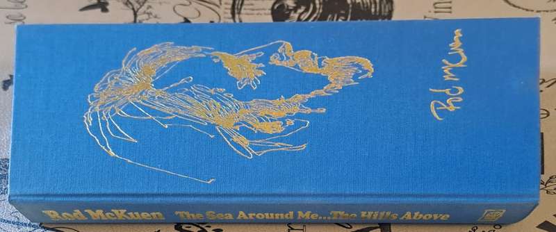 The sea around me...The hills Above - Rod Mckuen (hard cover)